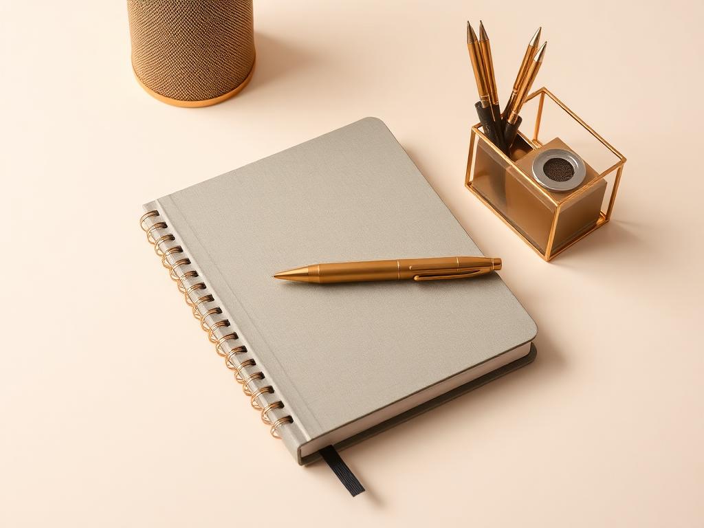Hardbound Notebook — Stationery by Minkaa Moments